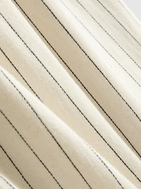 1.5-9yrs | Pinstripe Wide Leg Jeans