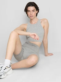 Seamless Ribbed Crop Tank