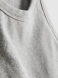 Seamless Ribbed Crop Tank