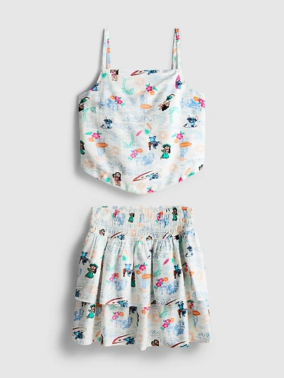 7-15yrs | Disney’s Stitch Top and Rara Skirt Set