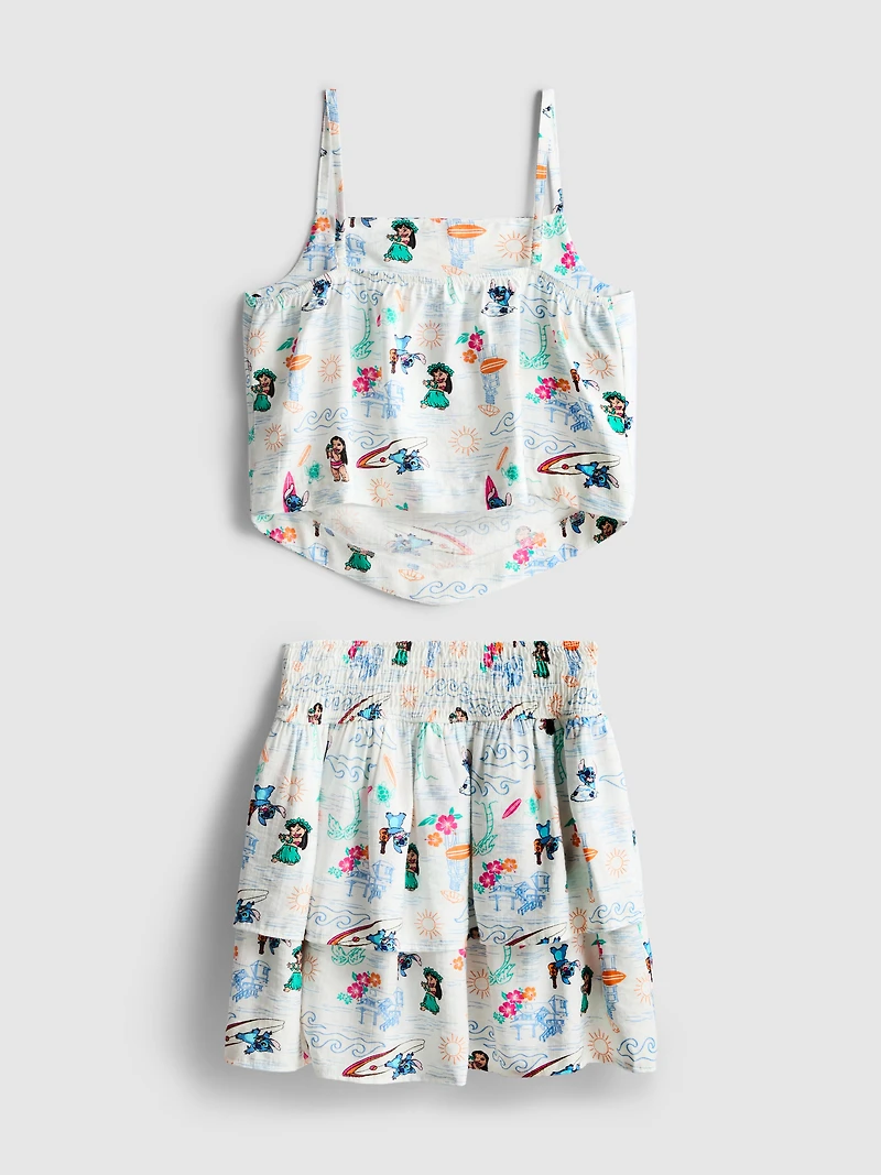 7-15yrs | Disney’s Stitch Top and Rara Skirt Set