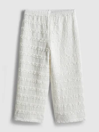 1.5-9yrs | Crinkle Textured Ruffle Pants
