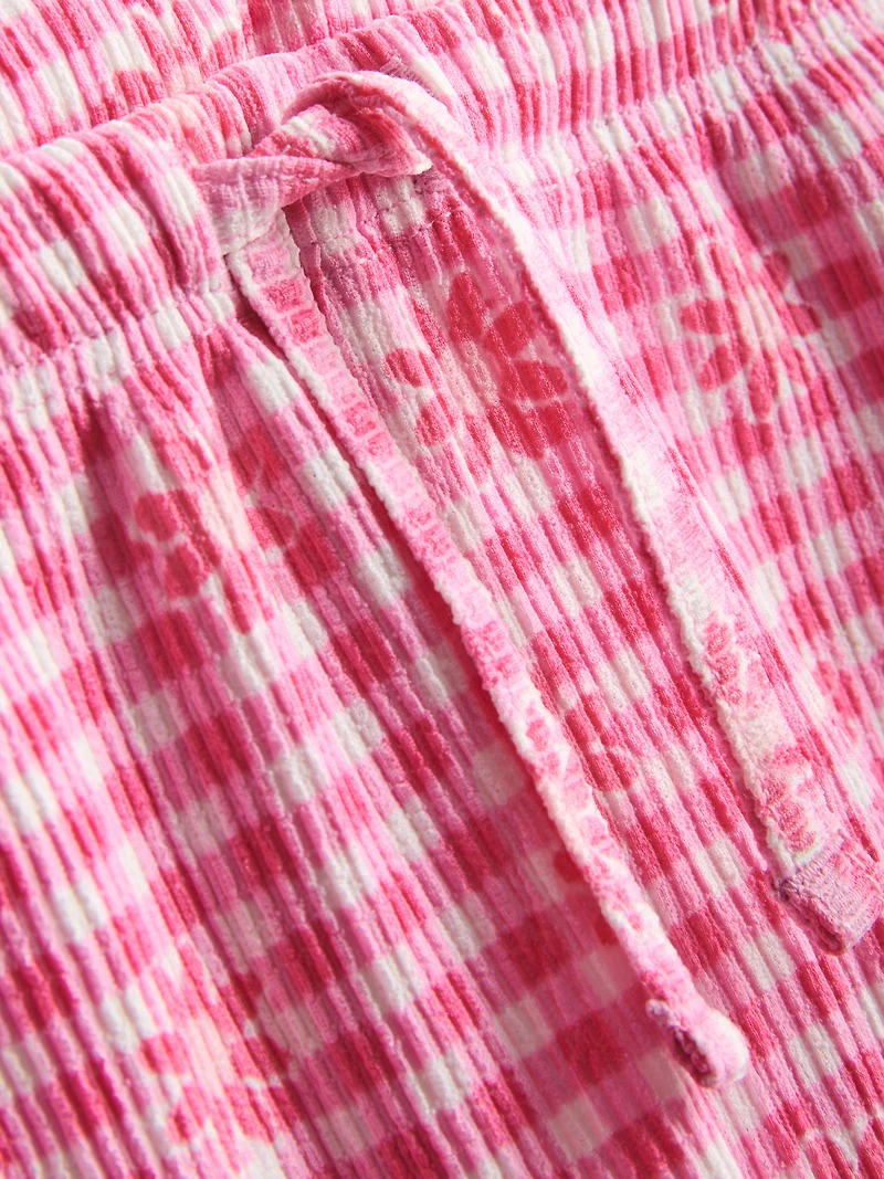 1.5-9yrs | Crinkle-Textured Pants