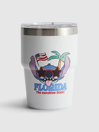 Disney's Stitch Florida Travel Tumbler