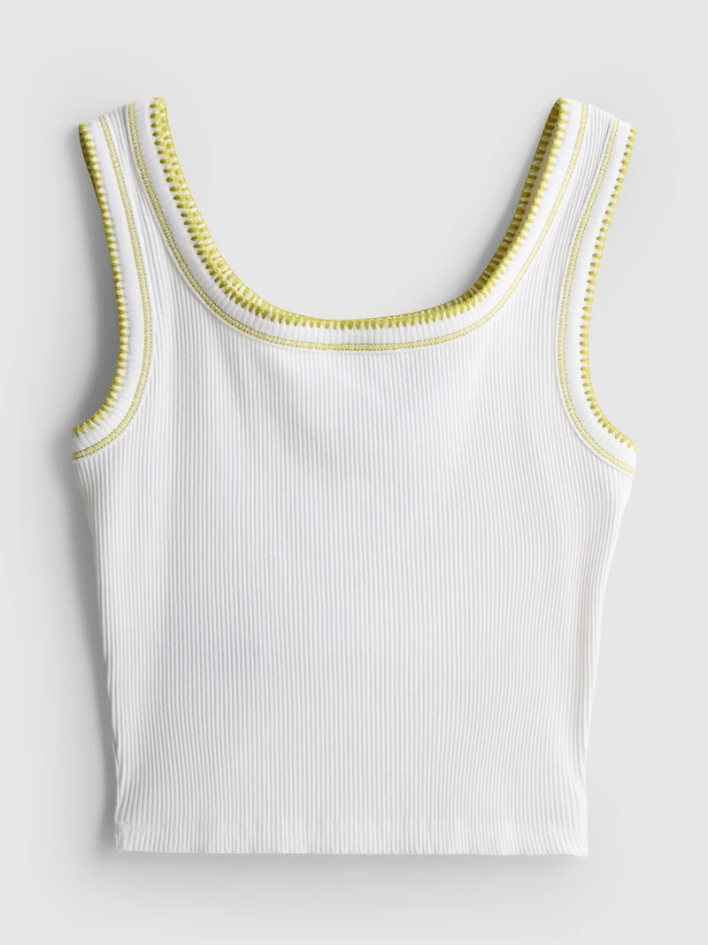 7-15yrs | Contrast Stitch Tank