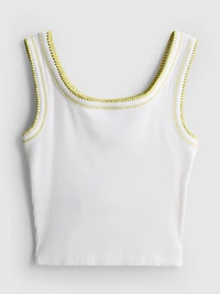7-15yrs | Contrast Stitch Tank