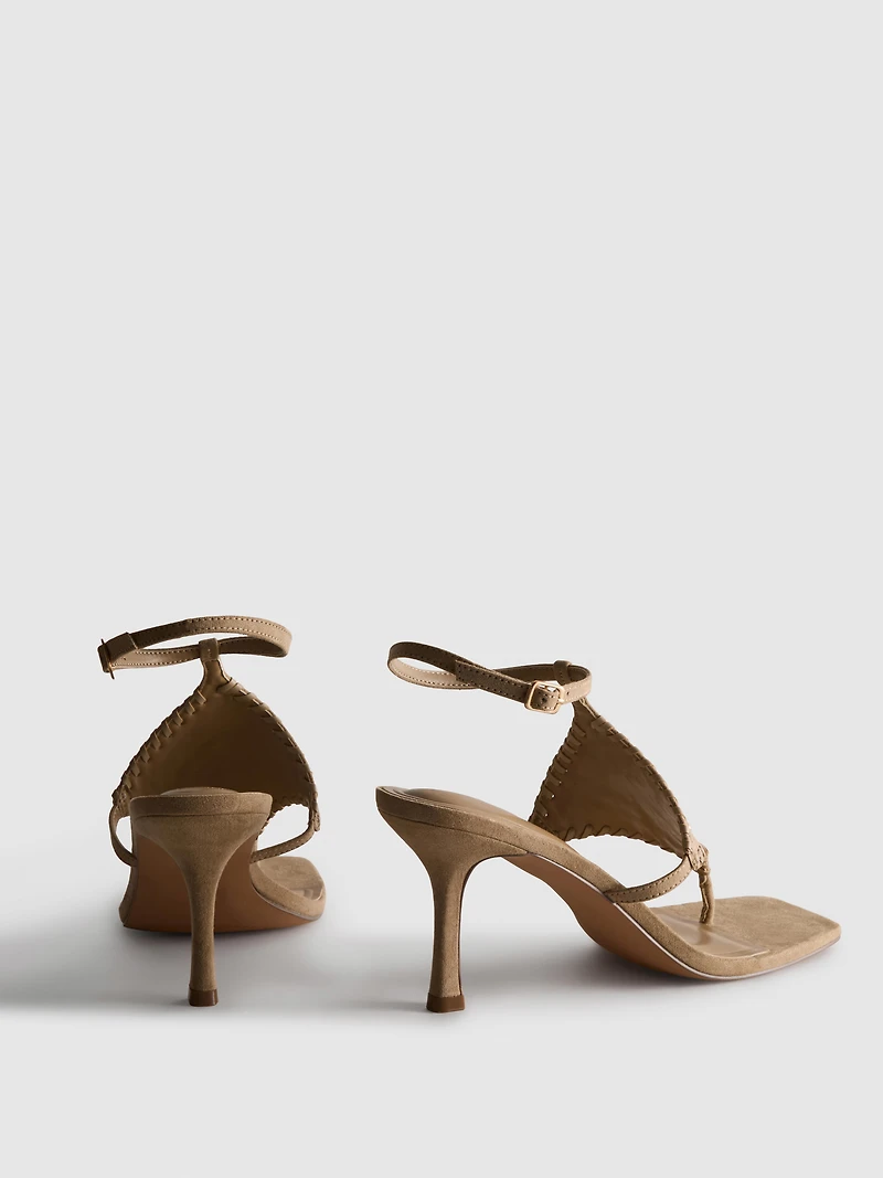 Paula Echevarría Studded Sandals
