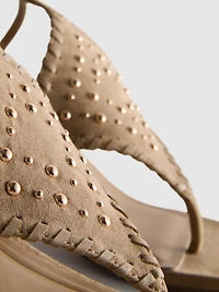 Paula Echevarría Studded Sandals