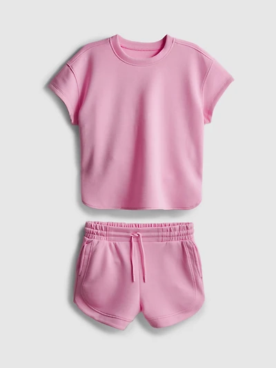 7-15yrs | Boxy T-Shirt and Runner Shorts Set