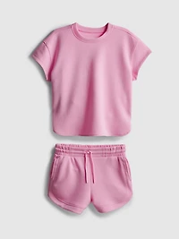 7-15yrs | Boxy T-Shirt and Runner Shorts Set