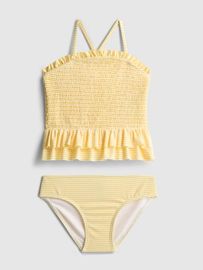 1-9yrs | Shirred Ruffle Tankini