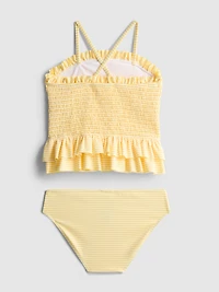 1-9yrs | Shirred Ruffle Tankini