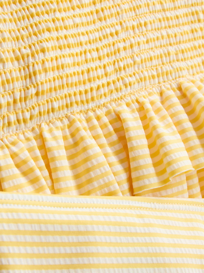 1-9yrs | Shirred Ruffle Tankini
