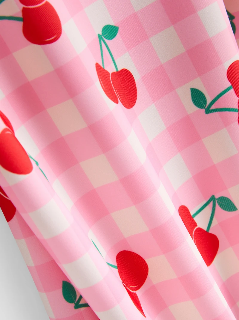 1.5-9yrs | Cherry Graphic Swimsuit