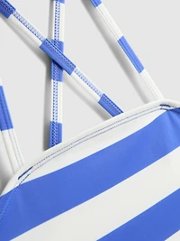 7-15yrs | Cross Back Strap Swimsuit