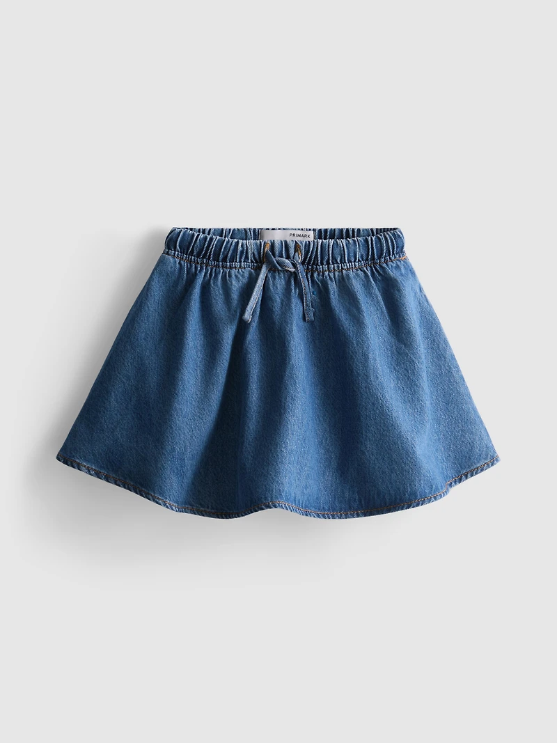 9yrs | Denim Skater Skirt