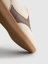 Gum-Sole Low-Top Sneakers
