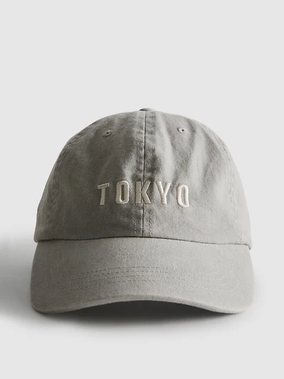 Tokyo Embroidered Baseball Cap