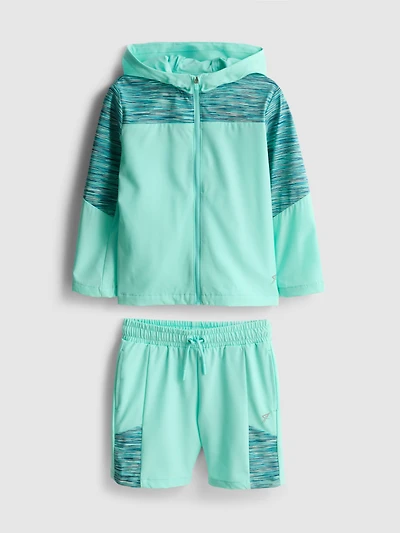 9yrs | Active Track Jacket and Shorts Set