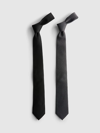 2-Pack Textured Ties