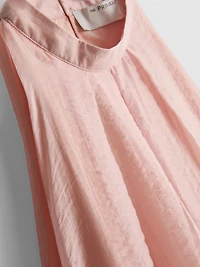 The Edit Draped Halter-Neck Air Flow Blouse