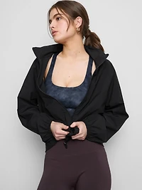 Packaway Zip-Up Rain Jacket