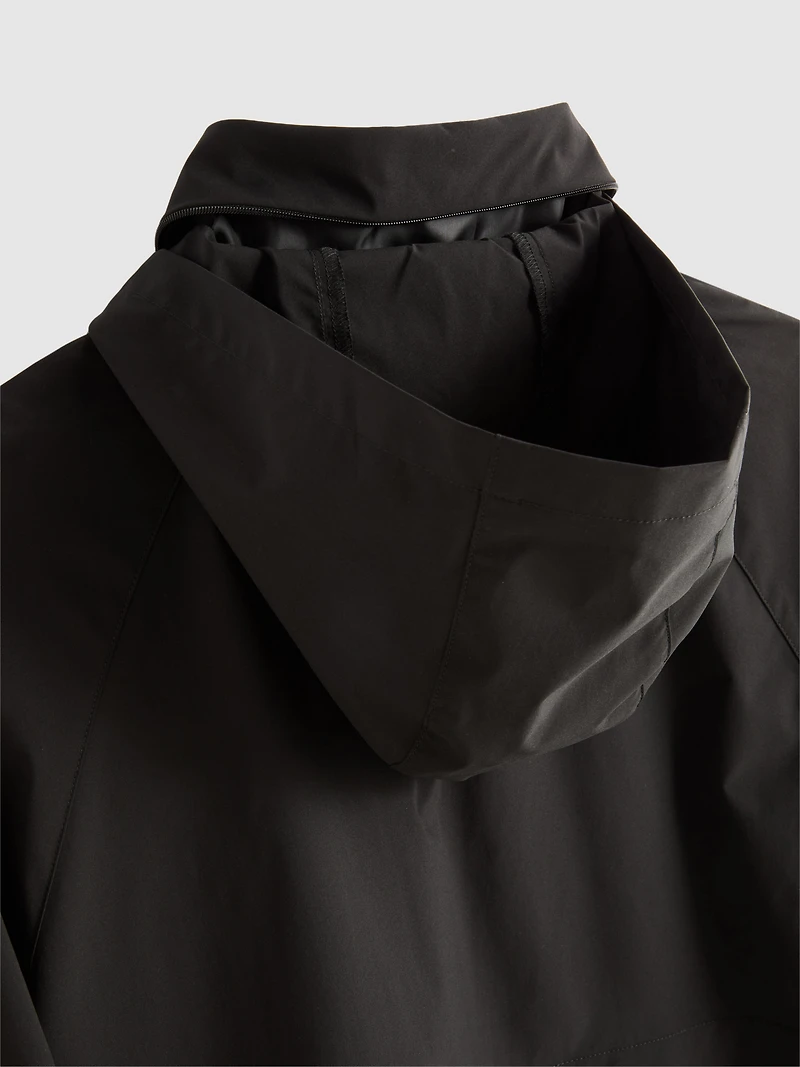 Packaway Zip-Up Rain Jacket