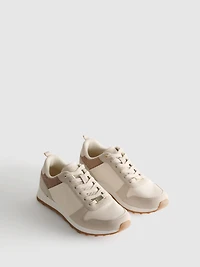 Diamanté Detail Low-Top Sneakers
