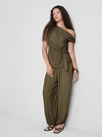 The Edit Draped Hardware Top