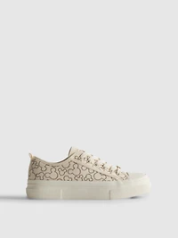 Disney's Mickey Mouse Canvas Platform Sneakers