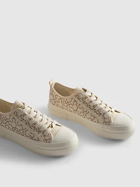Disney's Mickey Mouse Canvas Platform Sneakers