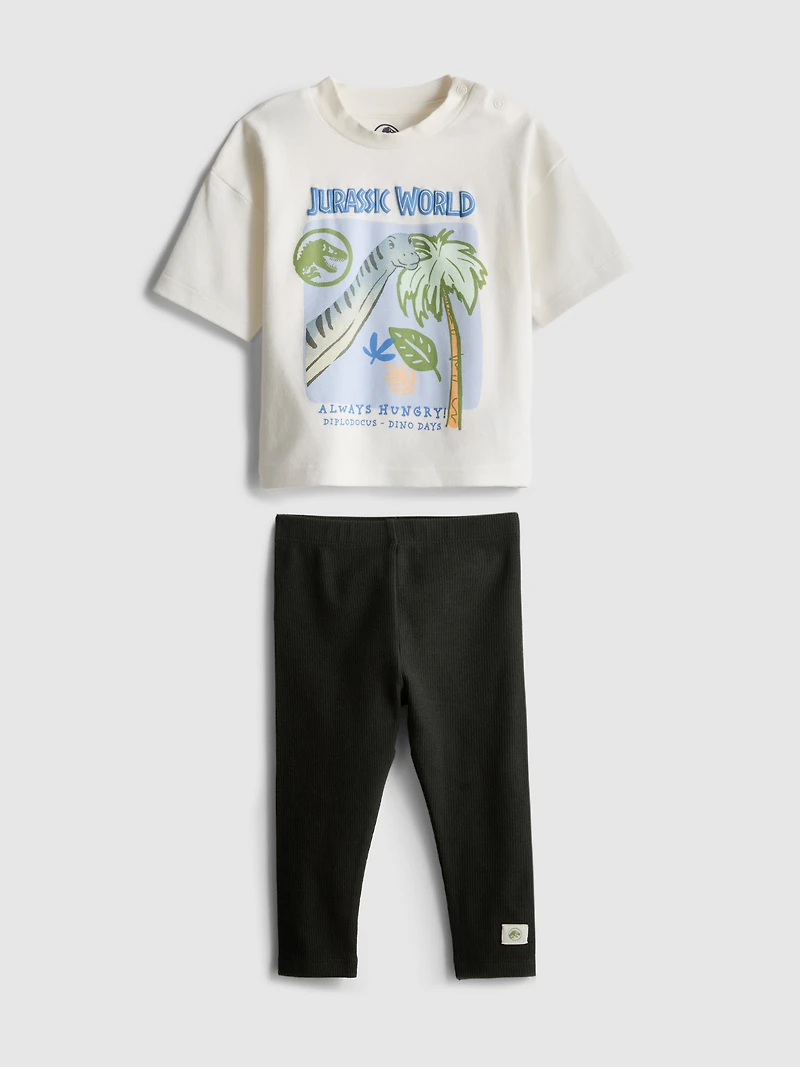 0-36mths | Jurassic World T-Shirt and Leggings Set