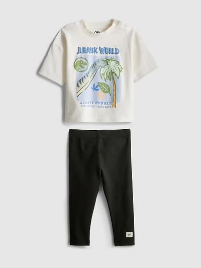 0-36mths | Jurassic World T-Shirt and Leggings Set