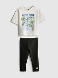 0-36mths | Jurassic World T-Shirt and Leggings Set