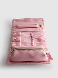 Gingham Jewelry Pouch