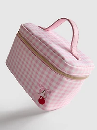 Gingham Vanity Case