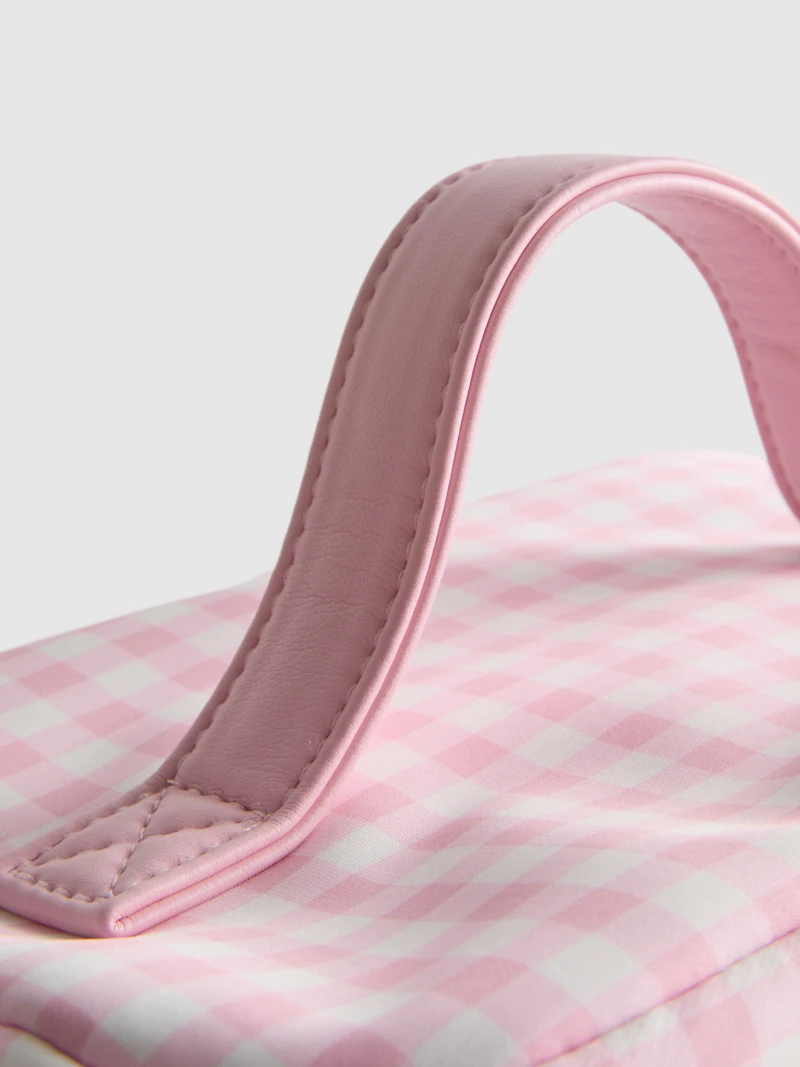 Gingham Vanity Case