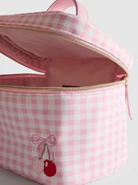 Gingham Vanity Case