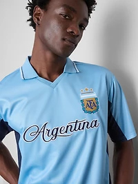 Argentina Short Sleeve Mesh T-Shirt