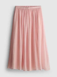 The Edit A-Line Air Flow Midi Skirt