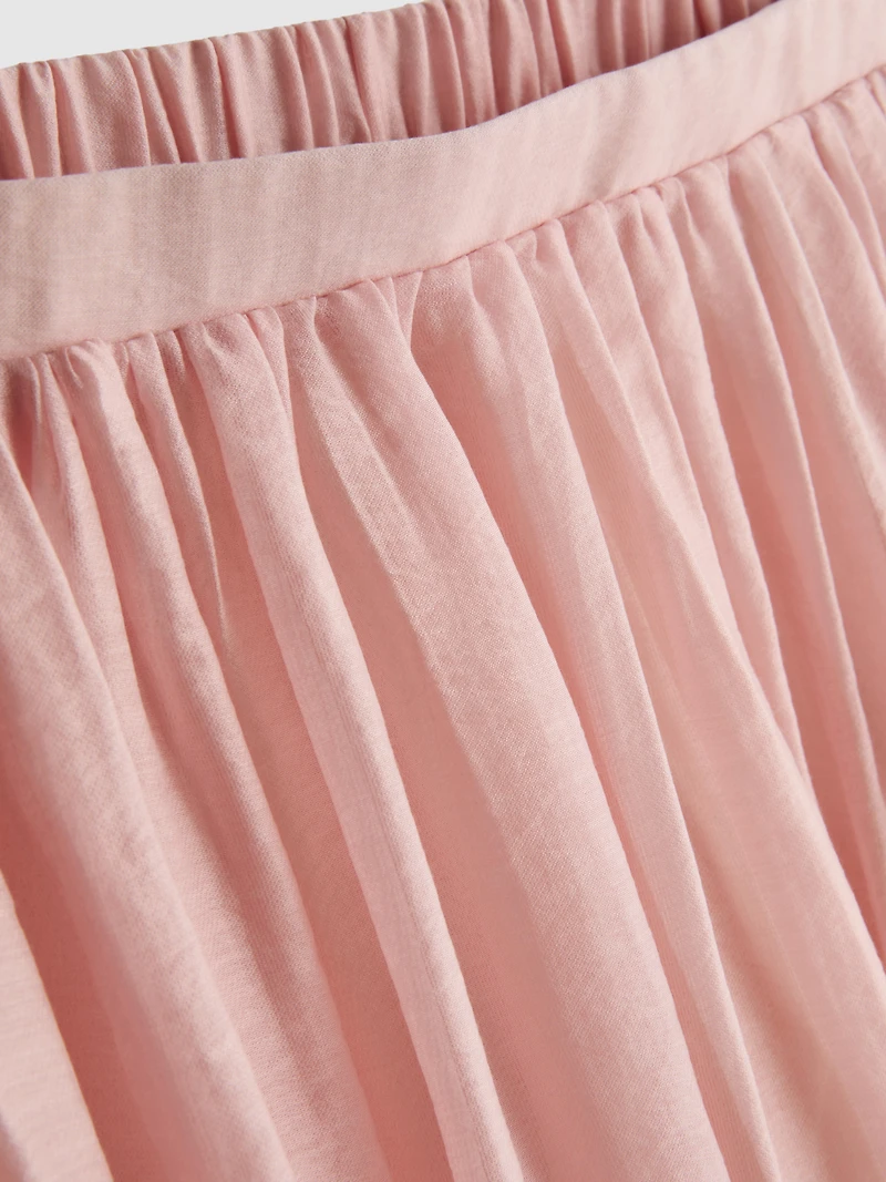 The Edit A-Line Air Flow Midi Skirt