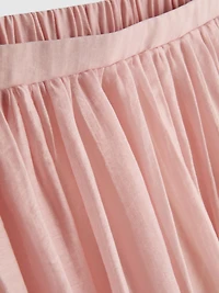 The Edit A-Line Air Flow Midi Skirt
