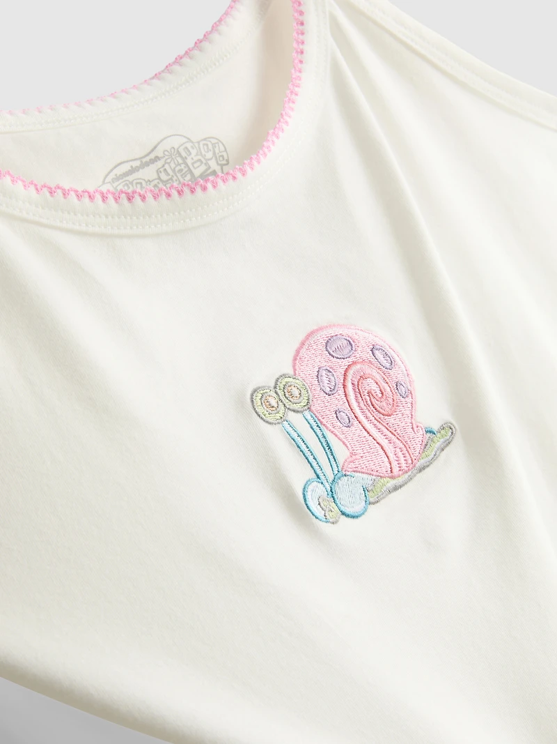 SpongeBob SquarePants Gary Tank Shorty Pajamas