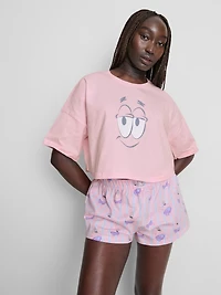 SpongeBob SquarePants Graphic Shorty Pajamas
