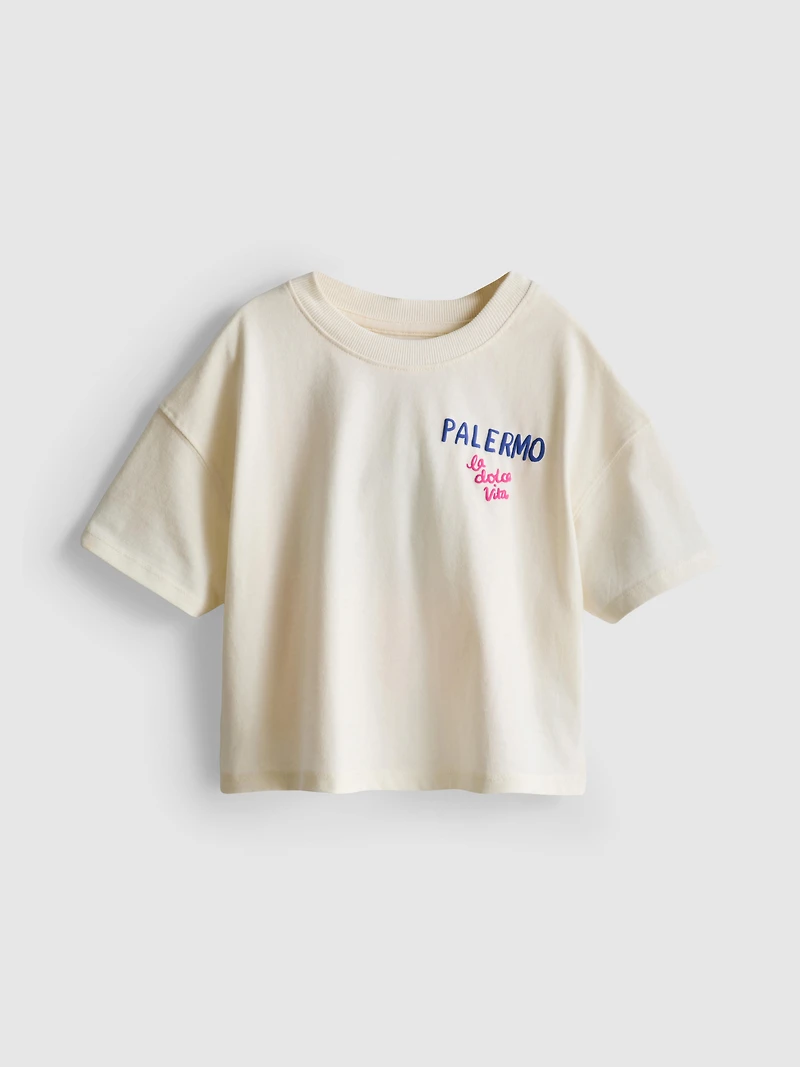 1.5-9yrs | Palermo Graphic Boxy T-Shirt