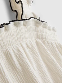 1.5-9yrs | Crinkle Textured Blouse and Shorts Set