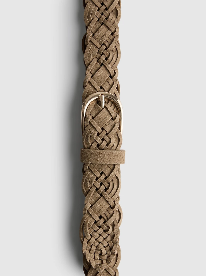 Paula Echevarría Braided Belt