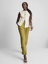 Sculpted Button Through Waistcoat