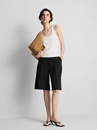 Knitted Square Neck Tank Top