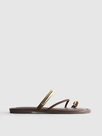 Paula Echevarría Toe Post Sandals